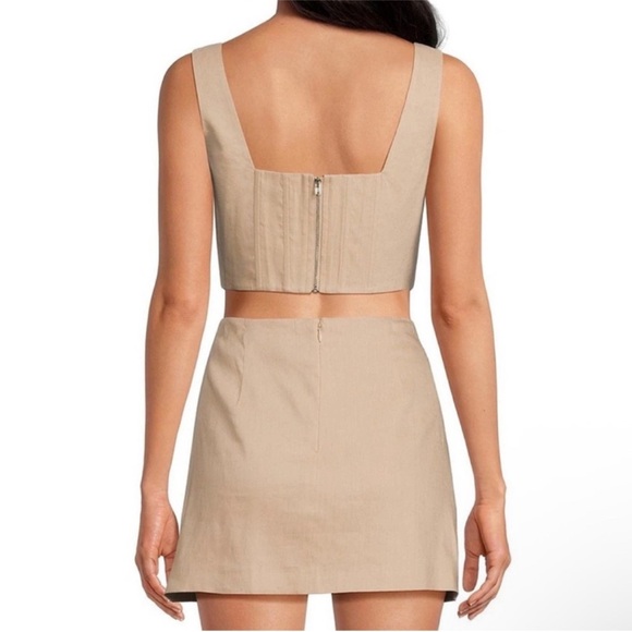 NWT Gianni Bini Beige Two-Piece Set size 0 - Picture 2 of 9